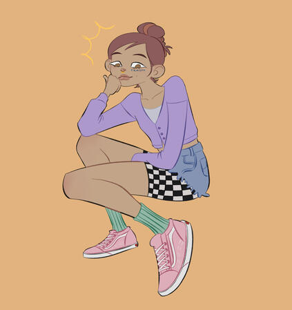 vans girl